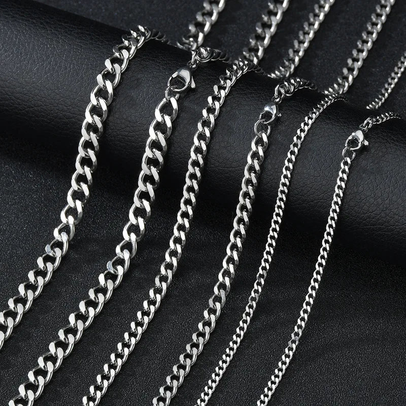 Stainless Steel Cuban Link Chain
