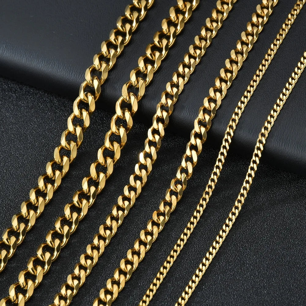 Stainless Steel Cuban Link Chain