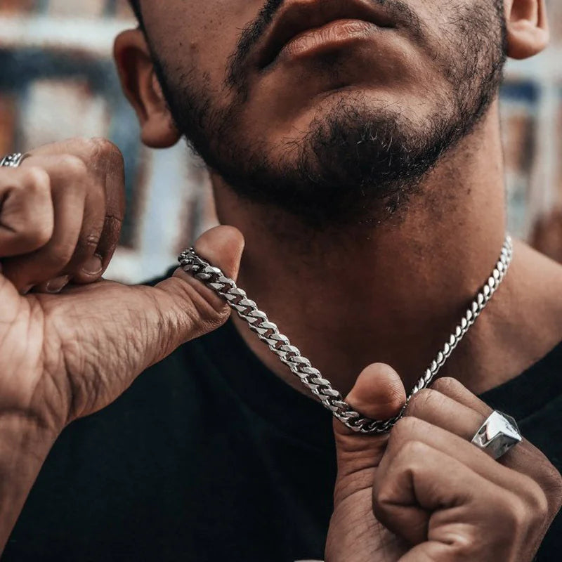 Stainless Steel Cuban Link Chain