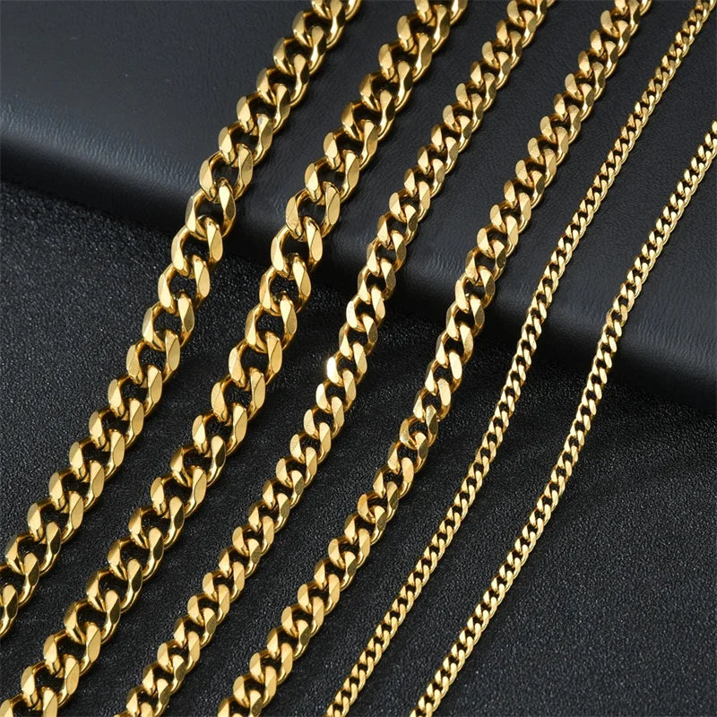 Stainless Steel Cuban Link Chain