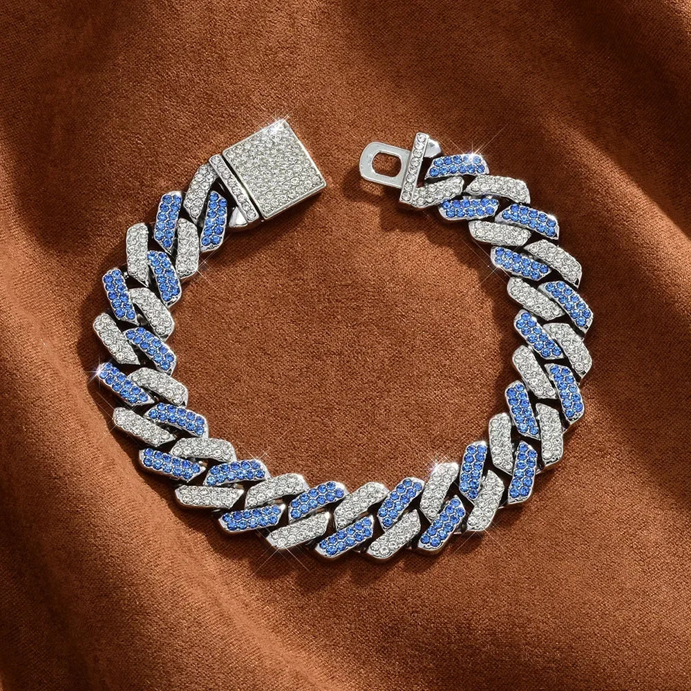 15mm Diamond Cuban Chain