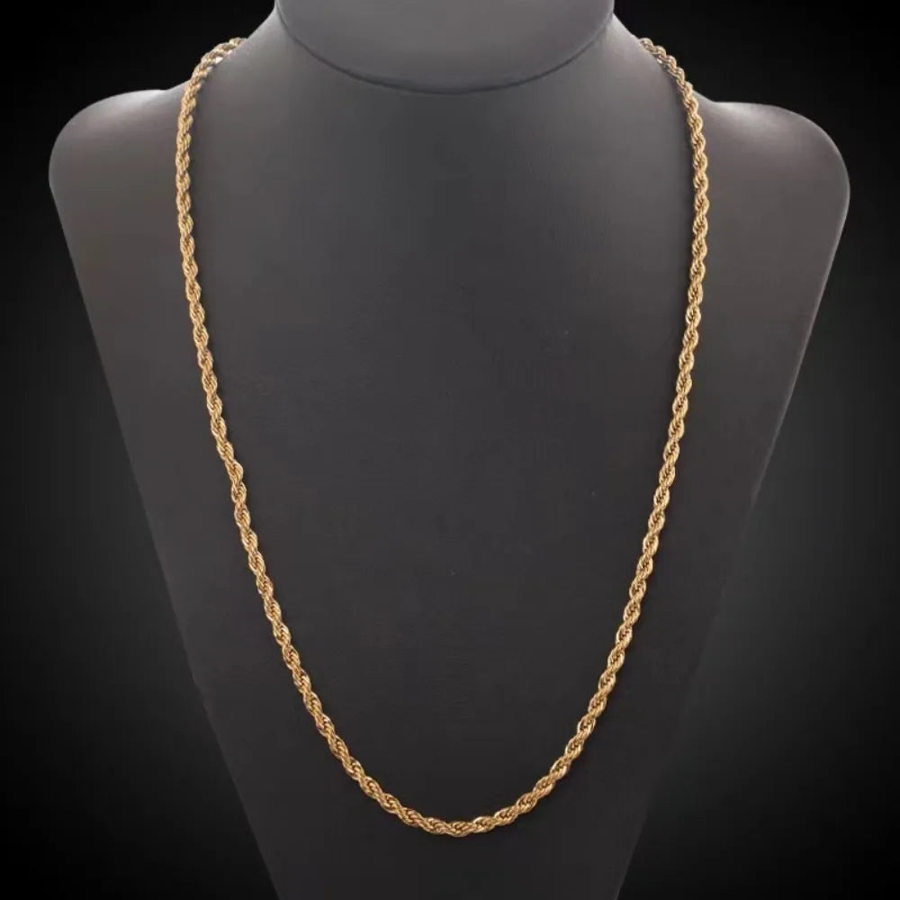 Golden Luxe Rope Chain