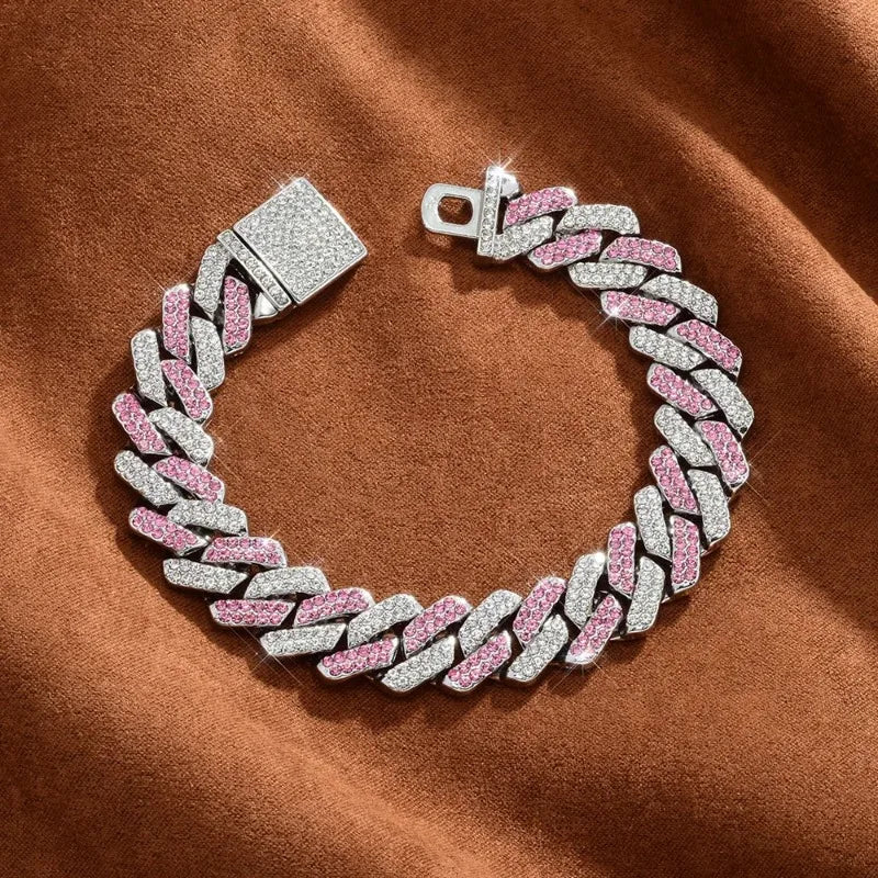 15mm Diamond Cuban Chain