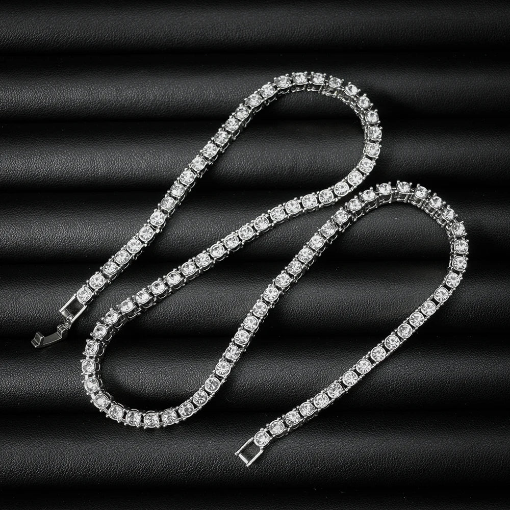 Classic 4MM Iced Out Tennis Chain