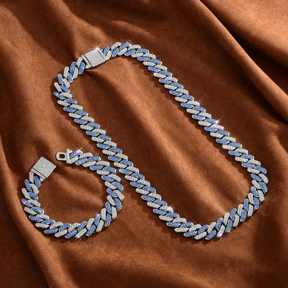 15mm Diamond Cuban Chain