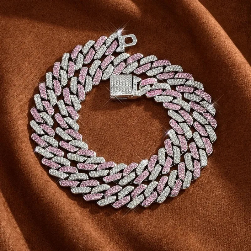 15mm Diamond Cuban Chain