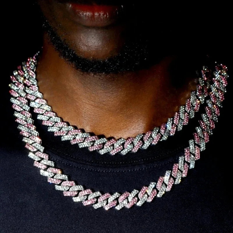 15mm Diamond Cuban Chain