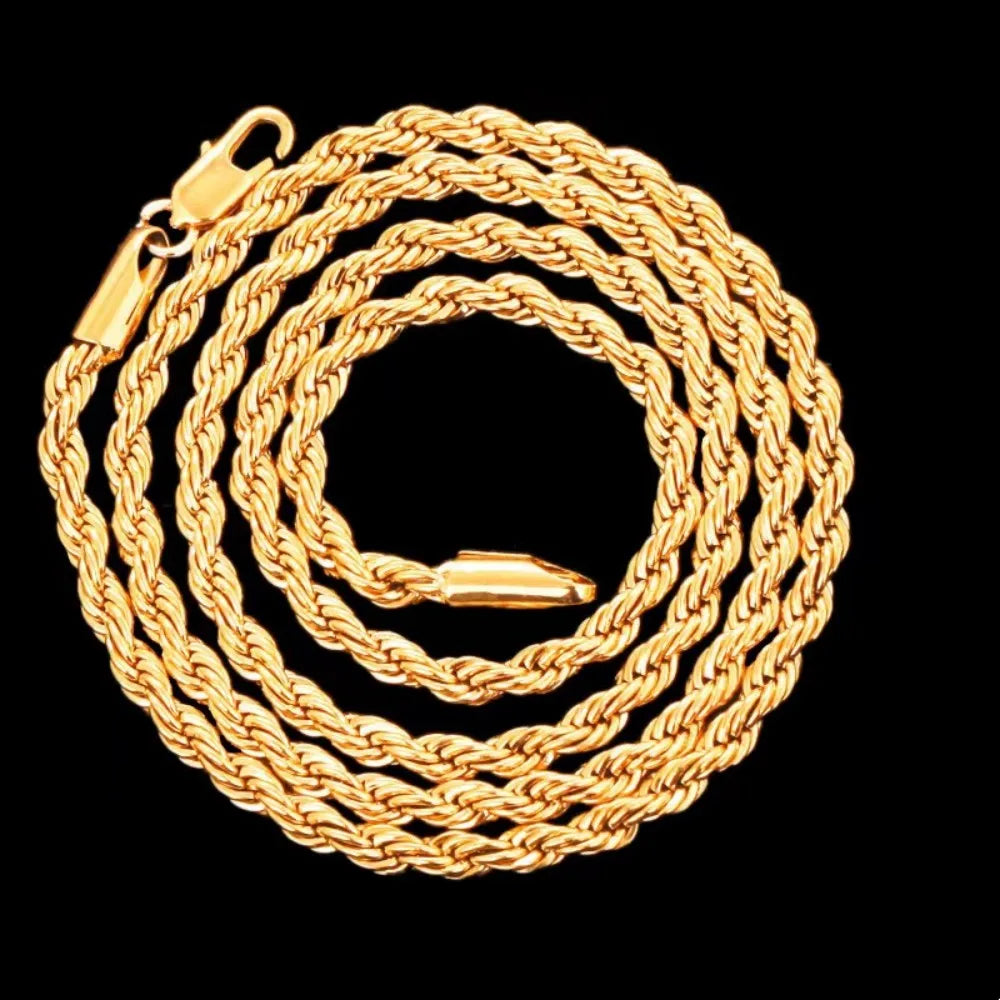 Golden Luxe Rope Chain