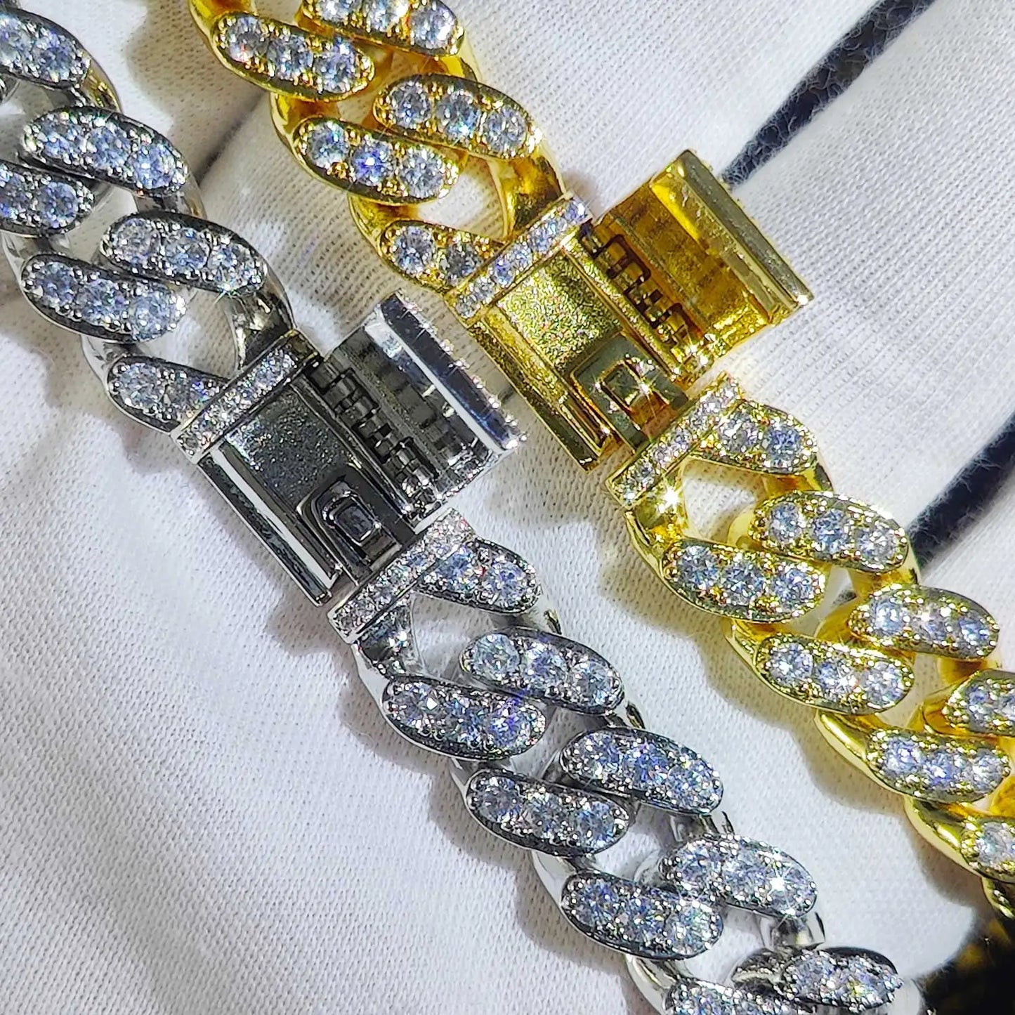 Luxury Iced Out CZ Cuban Bracelet