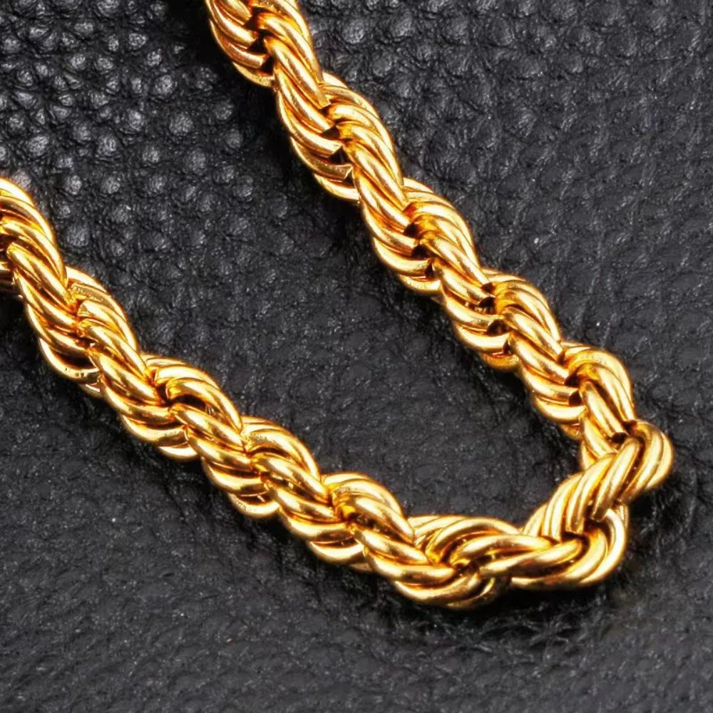 Golden Luxe Rope Chain