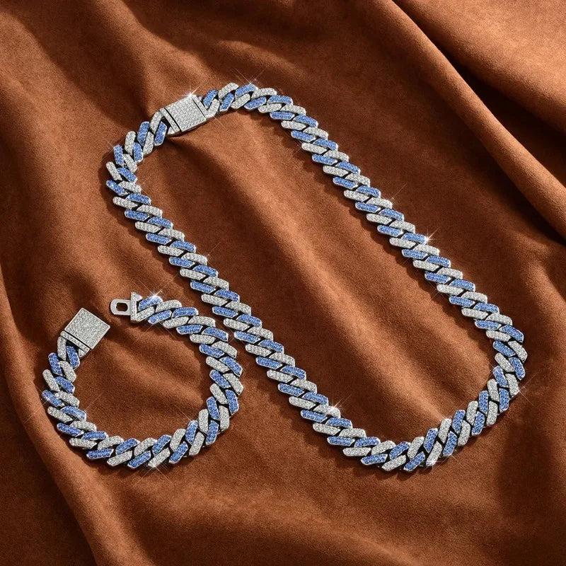 15mm Diamond Cuban Chain