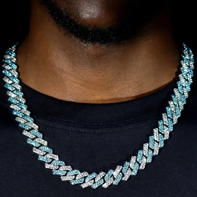 15mm Diamond Cuban Chain