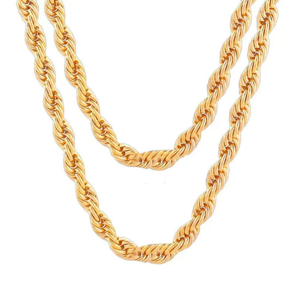 Golden Luxe Rope Chain