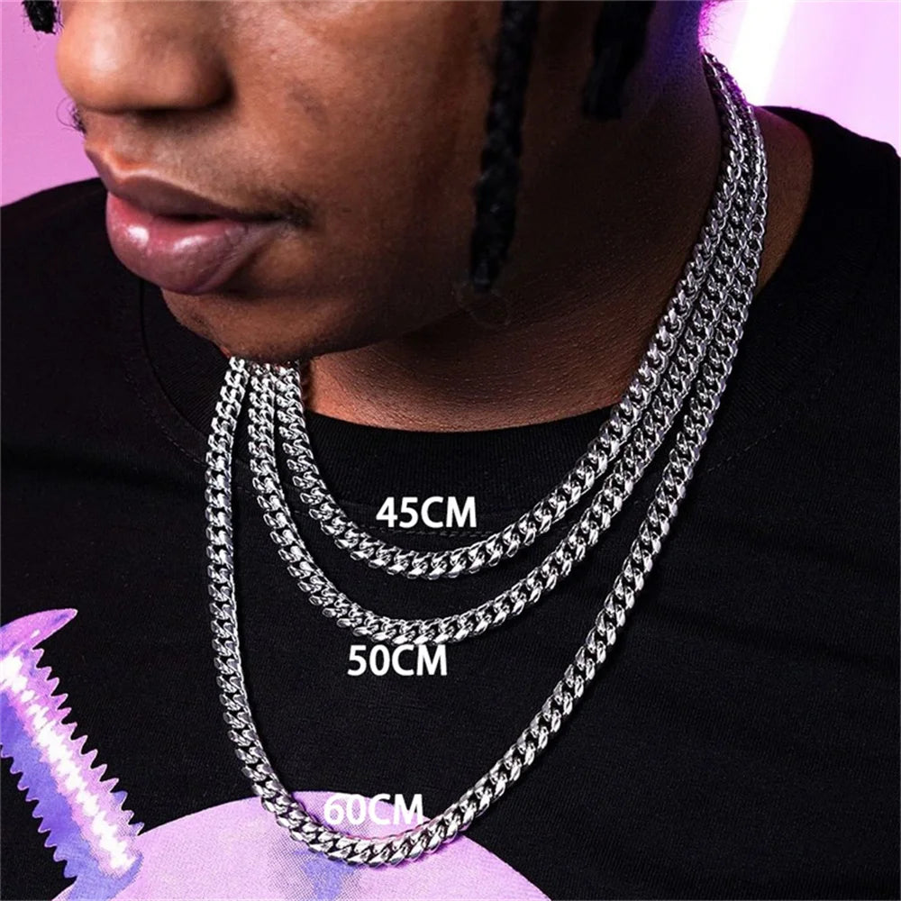 Stainless Steel Cuban Link Chain