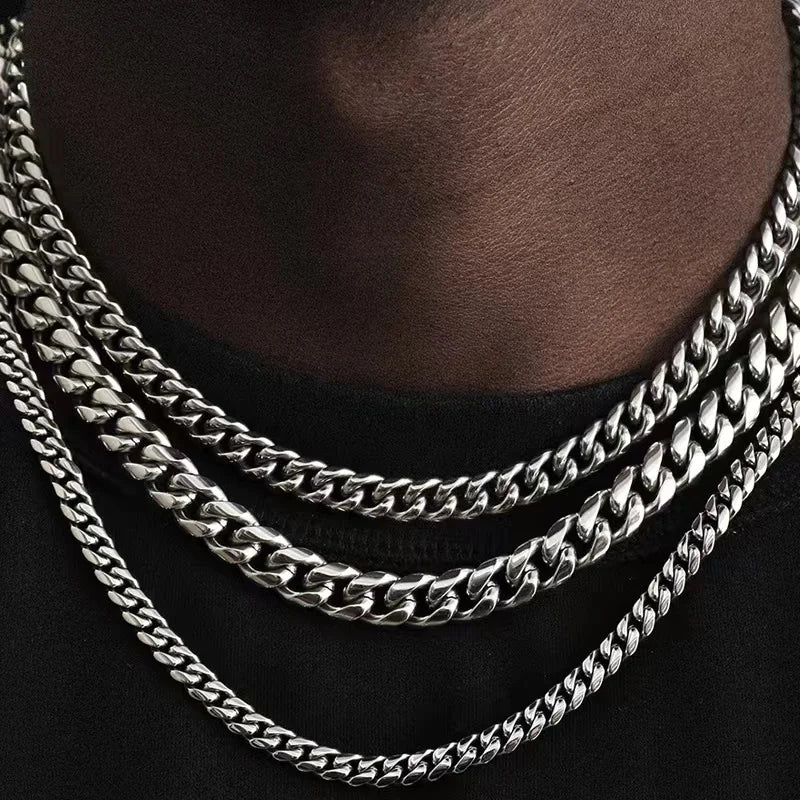 Stainless Steel Cuban Link Chain