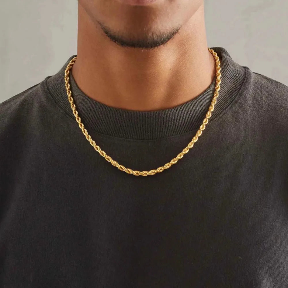Golden Luxe Rope Chain