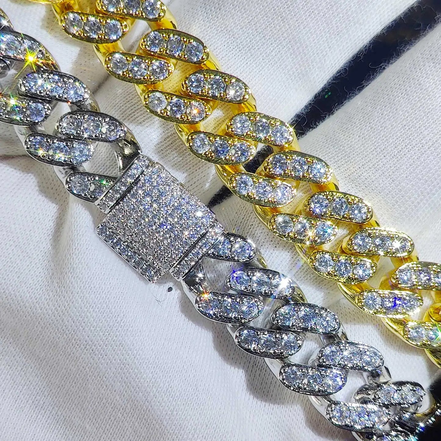 Luxury Iced Out CZ Cuban Bracelet