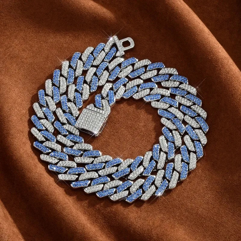 15mm Diamond Cuban Chain
