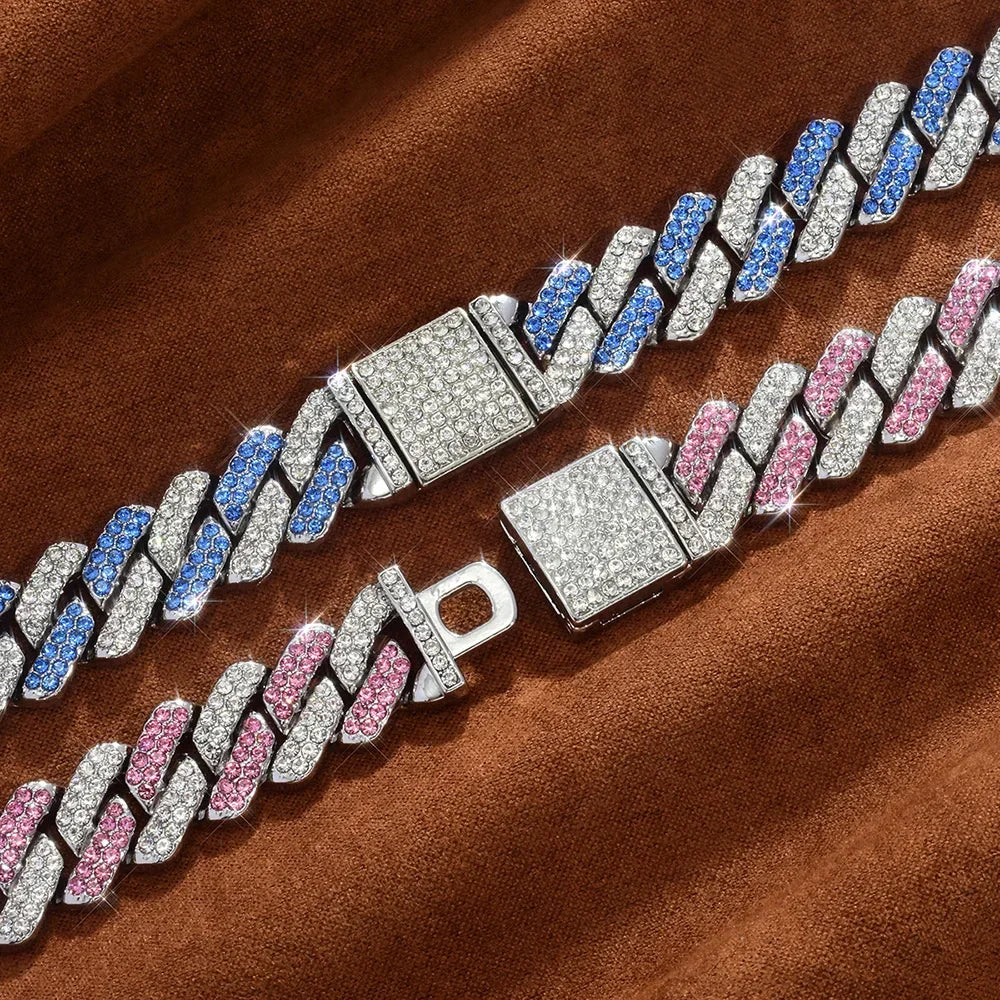 15mm Diamond Cuban Chain