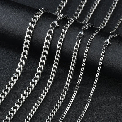 Stainless Steel Cuban Link Chain