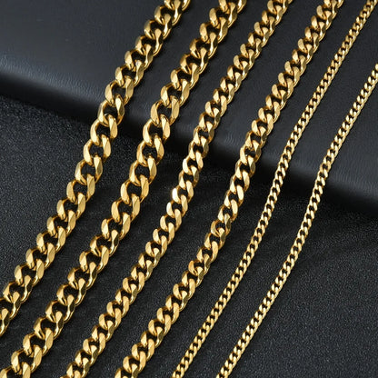 Stainless Steel Cuban Link Chain