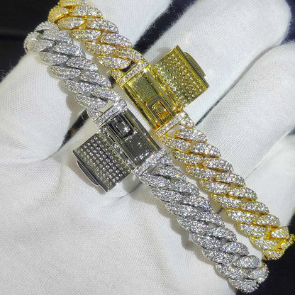 Luxury Iced Out CZ Cuban Bracelet